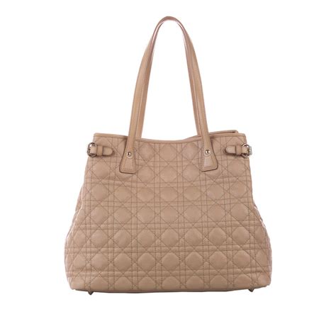 dior panarea cannage tote|Dior Cannage Panarea Tote Bag Brown – Bag Religion.